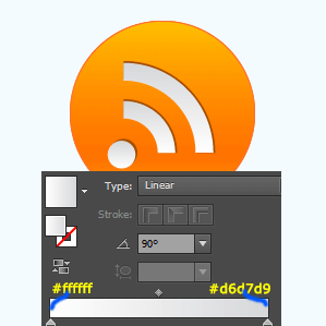 shiny rss button