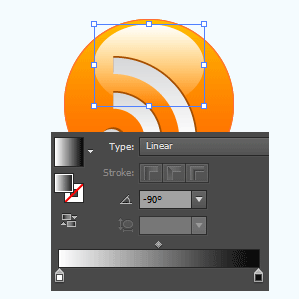 shiny rss button