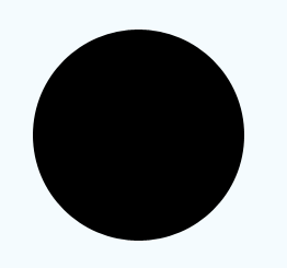 black symbol button