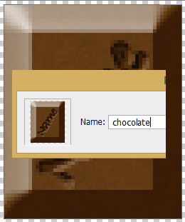create chocolate in photoshop