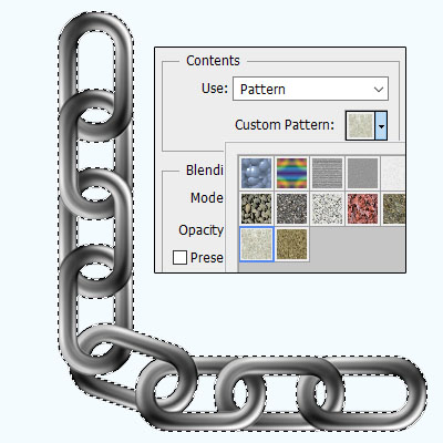 realistic rusty iron chain