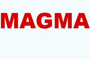 magma text
